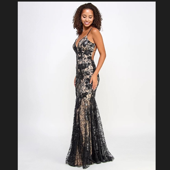 Gothic Prom Dress - Picture 3 of 3